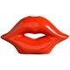 thumbnail image 2 of Jarrón de labios rojos, jarrón de cerámica creativo simple, decoración europea, pareja decorativa, regalos románticos para decoración del hogar Fokelyi LN-0982, 2 of 7