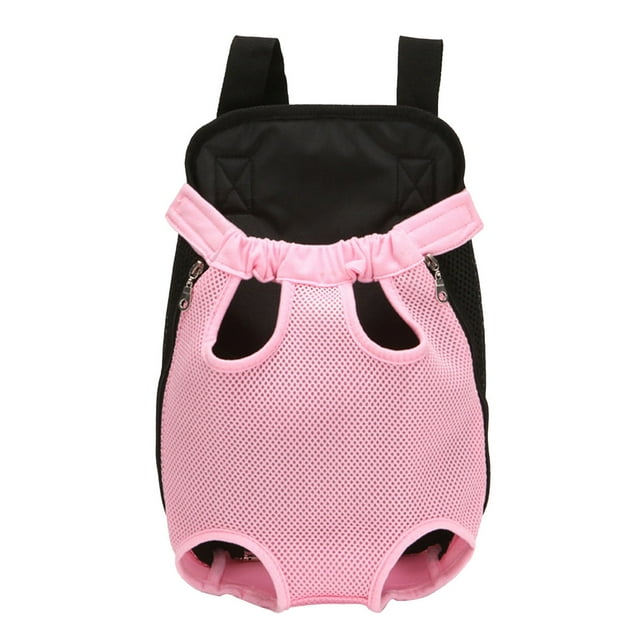 LSLJS Backpack Sac à Dos pour Transporter les Animaux pour Chiens et Chats, Chiots, Design Ventilé Respirant Sac de Transport pour Chien,Cat pour Randonnée Voyage Camping Usage Extérieur