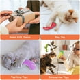 thumbnail image 3 of Christmas Cat Interactive Toy Soft Vegetable Shape Small Series for 5PCS, 3 of 6
