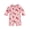 Pink Strawberry, variant on Baby Girl 1pc Rashguard Suit, Sizes (0-3 Months - 24 Months)