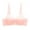 Pink, variant on Everyday Bras for Women Sports Bra Non Removable Pads No Show Sports Bra Tan Bra 36 C Sports Bra Bandeau Bra Women plus Sized Sports Bra Womens Workout Bras Super Push up Bra Women Bras Pink 38