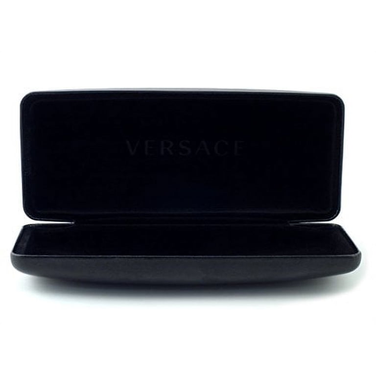NEW! Versace Authentic 5 black hard shell cases Versace Authentic Hard Eyeglasses CASE ONLY Black Designer  main image 2