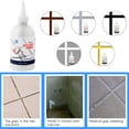 thumbnail image 3 of 280ml Tile Gap Refill Agent Tile Reform Coating Mold Cleaner Tile Sealer Repair Glue Home Decoration, 3 of 10