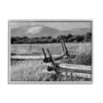 thumbnail image 4 of Stupell Industries Countryside Ranch Fence Rural Pasture Grass Photography Photograph Gray Framed Art Print Wall Art, Design by Steve Smith, 4 of 5