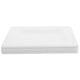 thumbnail image 2 of 25 platos de papel desechables cuadrados resistentes para barbacoas, camping y picnics Platos blancos para aperitivos y postres, ideales para fiestas y reuniones, 2 of 8