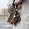 thumbnail image 4 of BELOVING Bracelet pour Femmes deevoka Clé Bracelet Imprimé Léopard, 4 of 8