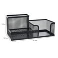 thumbnail image 5 of Yesbay Pencil Holder Reusable Double-rimmed Classic Mesh Pen Contianer for Storage,Black, 5 of 8
