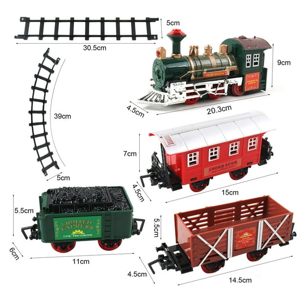 Train Electrique pour Enfants -16 Accessoires de Rails Cadeau de