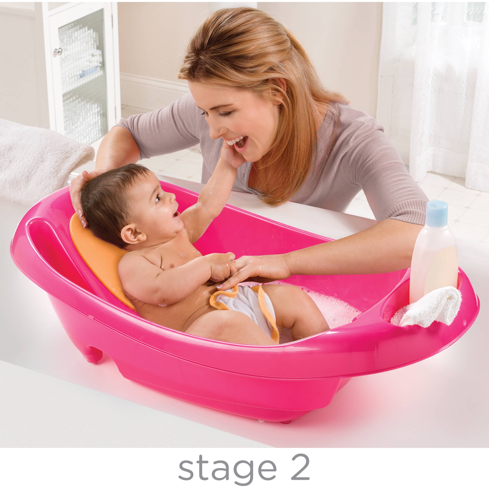 Aqua Summer Infant Summer Splish N Splash Newborn to Toddler Bath Tub 