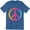 Blue, variant on Peace Symbol - Peace Political Anti-Nuclear Hippy - Choice Of Colors T-Shirt