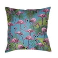 thumbnail image 1 of Surya LOTA-FLMG-1616 Multi-Colored Lolita 16" Wide Square Novelty Botanical Leaves And, 1 of 1