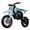 Blue/White, variant on SYX MOTO Dirt-X 60cc 4-Stroke Kids Dirt Bike, Gas Powered Mini Off-Road Bike with Pull Start, Up to 22 mph, Black/White