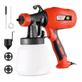 thumbnail image 1 of Máquina Para Pistola Eléctrica Para Pintar 110v 550w 950ml Rojo/Negro, 1 of 5