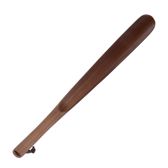 FELTECHELECTR 1Set Brown Wood Shoe Horn for Aged People with a Long Handle and Durable Hanging Strap