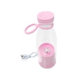thumbnail image 4 of Exprimidor eléctrico de vaso con tapas, 6 cuchillas, para senderismo, para sandía Rosa, 4 of 9