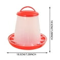 thumbnail image 3 of Clearance Items Automatic Chicken Feeder, Poultry Water & Feed Dispenser, Waste-Reducing Feeder for Baby Chicks, Quail & Birds, Durable & Easy-to-Use Farming Equipment, 3 of 6