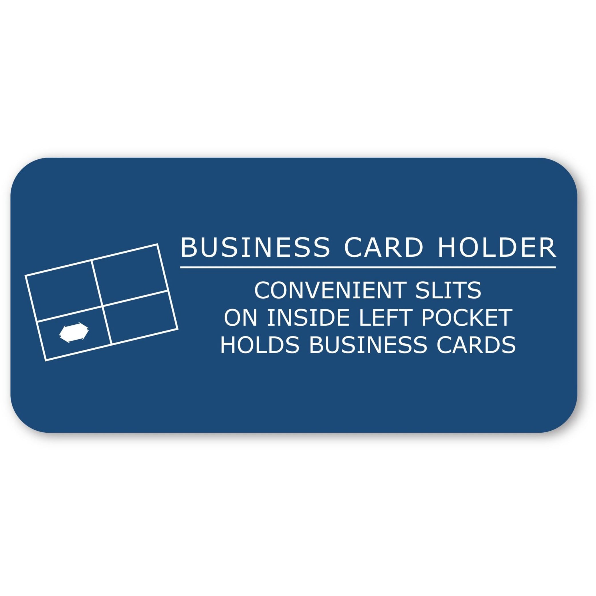 Roaring Spring Display Case of Film Laminated Two Pocket Letter Size Folders with Business Card Holder, 100 Total, 11.75" x 9.5", Assorted Colors