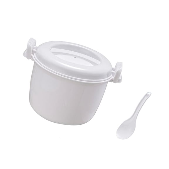Quick Cook Microwave Meal Prep Container 2600ML Oven Microwave Rice Cooker Vegetable Container Rice Making Tool