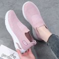 thumbnail image 6 of LYU Women's One-Step Sneakers, Women's Breathable Sneakers, Soft Sole, Comfortable, pink, Size 6, 6 of 6