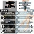 thumbnail image 4 of Plantar Fasciitis Night Splint-Upgrade 3 Adjustable Foot Relief Brace,Straps Plantar Fasciitis Relief Night Splint Women Men,Support Relief Foot Drop Achilles Tendonitis Day Night, 4 of 5