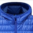 thumbnail image 4 of Moxiu Men's Packable Puffer Jacket with Hood Lightweight Full Zip Jackets Ultra Light Warm Insulated Quilted Jackets 2025 Blue,XL, 4 of 8