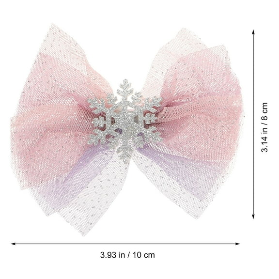 PBPBOX 5pcs Snowflake Hair Clip Set Hair Clip Stylish Barrettes Fabric (Polyester)