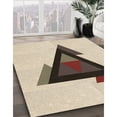 thumbnail image 2 of Ahgly Company Indoor Rectangle Patterned Wheat Beige Area Rugs, 2' x 5', 2 of 6