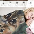 thumbnail image 3 of Orinice Owl Blanket Owl Gifts for Girls Women Ultra Soft Cozy Owl Fleece Throw Blanket Fuzzy Plush Bedding Blanket for Bed Kids Adults  40x50in, 3 of 6