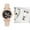 Beige, variante sur Montre pour Femmes Mode Montre de Personnalité Montre Numérique à Bracelet