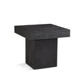 thumbnail image 6 of Maklaine Modern / Contemporary Square End Table in Black Wood, 6 of 8