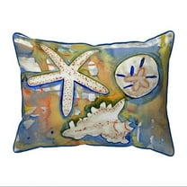 11 x 14 in. Beach Treasures Small Indoor & Outdoor Pillow