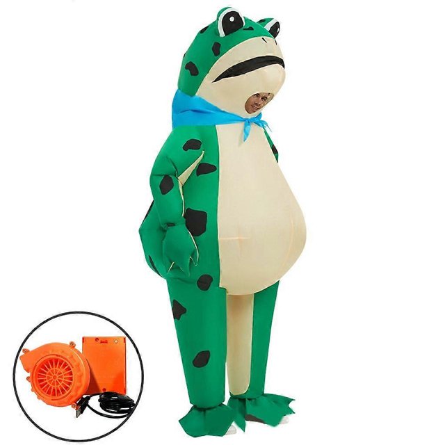 Frog Inflatable Costumes for Adults Halloween Blow Up Suit Dress Up Accessories_Perfect Gift