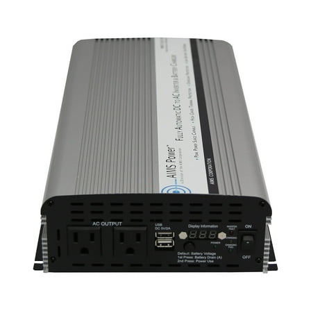 AIMS Power PWRIC1500W 1500 WATT MODIFIED SINE INVERTER CHARGER 12 VDC TO 120 VAC