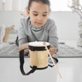 thumbnail image 3 of 1 Conjunto de niños Educación Instrumento de percusión práctico Sheepskin Bongo Drum, 3 of 4