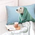 thumbnail image 4 of Sikiie Dog Wrapped in Towel Pillow Covers, Throw Pillow Case Cushion Covers,Cushion for Bedroom,Couch,Home-16"x24", 4 of 6