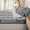 Gray Black White, variant on Erosebridal Bright Casual Paisley Zipper Twin Comforter Sets with Fitted Sheet and 2 Pillowcases,Classic Greek Trim Zipper Bedding Set,Sky Blue Black White,4-Piece,Reversible