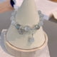 thumbnail image 5 of Original Opal Sea Blue Treasure Moonlight Crystal Bracelet Light Luxury Elastic Bracelet For Girls Women Jewelry Accessories, 5 of 5