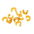 thumbnail image 2 of Clips en C de guía de manguera de carcasa de hebilla de de aluminio piezas , Oro DYNWAVEMX Bike C Clips Cabe Hebillas, 2 of 5