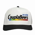 thumbnail image 2 of Coupla Beers Funny Embroidered Hat, Fast Acting Party Drinking Cap with Bold Lettering, Adjustable Snapback for Festival Barbecue Tailgate and Casual Streetwear, Unique Gift for Beer Lovers, 2 of 5