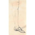 thumbnail image 3 of Jens Juel 9x14 Black Modern Framed Museum Art Print Titled - Study of a Standing Man's Left Leg (1780 - 1789), 3 of 5