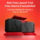thumbnail image 4 of Estuche de viaje rígido portátil para Nintendo Switch 2 con 18 ranuras para tarjetas de juego, bolsa impermeable con protección total para accesorios de juego, 4 of 9