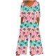 thumbnail image 1 of Vestido de Verano de Manga Corta para las Mujeres Hawaiana Unisex Impresión Casual Cuello en V Atrás Cremallera Bolsillo Lateral Overalls, 1 of 5