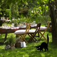 thumbnail image 7 of Whimsical Cat Wooden Ground Stake Outdoor Ornaments for Festive and Seasonal Charm, 7 of 7