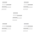 thumbnail image 3 of Kearding Paquete de 24 alfileres de bandeja redonda, broches en blanco de barra de seguridad de acero inoxidable, manualidades DIY, accesorios Type5 NO5, 3 of 6