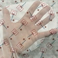 thumbnail image 3 of Basketball Tulle Curtains with Rod Pocket, Basketball Court Cartoon Style Collage Competition Sports, Sheer Drape for Wedding Party 2 Panels, 7 Sizes, Blue Vermilion and Brown, by Ambesonne, 3 of 3