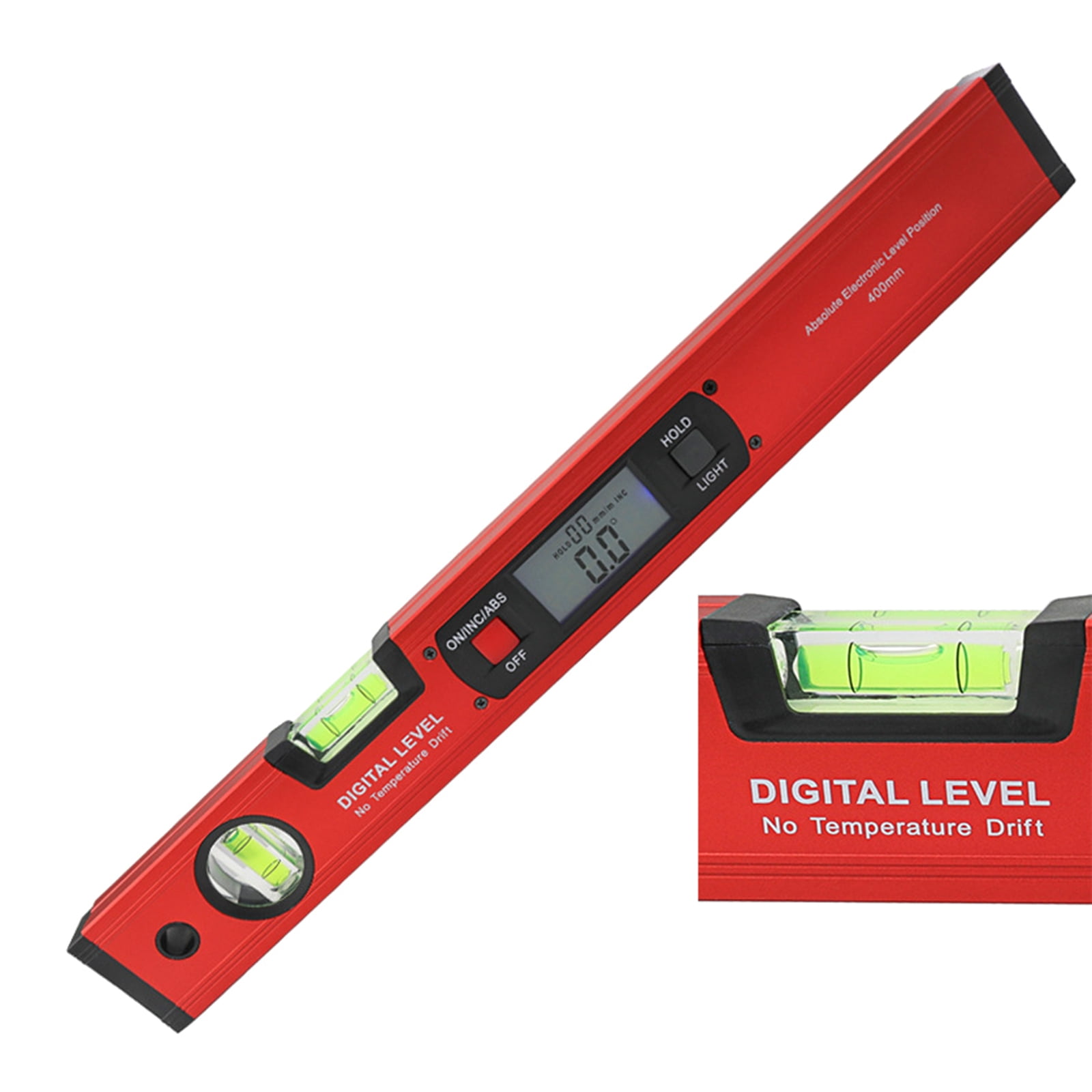 Compact Torpedo Level Protractor for Construction Carpenter Craftsman Accurate