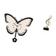 thumbnail image 5 of Reloj De Pared Acrílico Con Forma De Mariposa Y Escultura De Resina Con Nota Musical, Creativo, Sin Tictac, Centro De Mesa Decorativo Para Oficina, Comedor, Habitación Infantil, Estilo Granja., 5 of 8