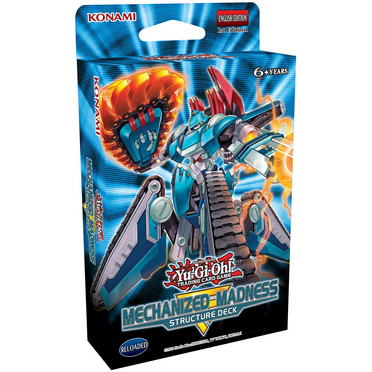 Yugioh TCG: Mechanized Madness Structure Deck- 42 Cards Total
