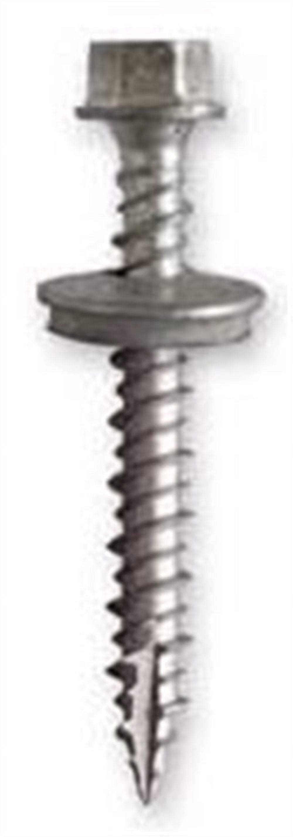 Acorn International 3 In. Washered Galvanized Metal To Wood Screw (250-Count)