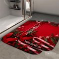 thumbnail image 2 of 1pc Christmas Decorations Absorbent Non-Slip Bathroom Thickened Flannel Rug Decor,Soft,Quick Drying,Suitable For Indoor/outdoor Use,Bathrooms,Bedrooms,Kitchens,Terrace,Laundry Rooms,16"x24", 2 of 9